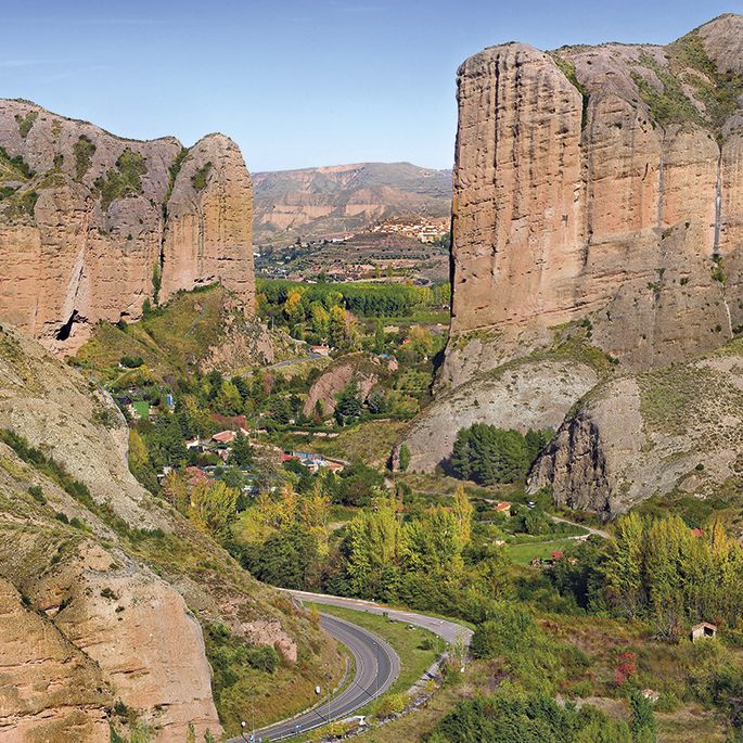 Formaciones rocosas de La Rioja